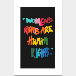 Women's Rights Are Human Rights - Anti-Trump Posters and Art